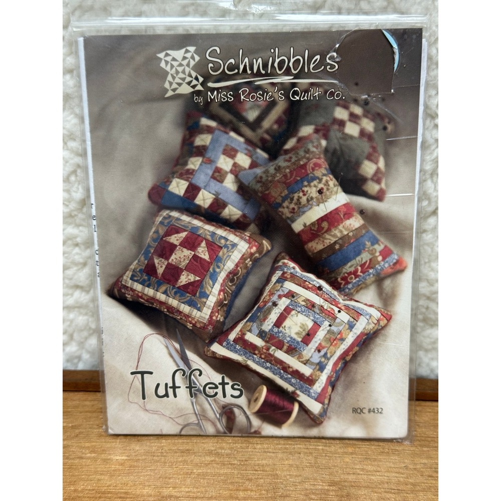 Miss Rosie's Quilt Co Schnibbles Tuffets Pincushion Pattern RQC 432 Patchwork